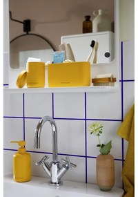 Чаша за четки за зъби от полиресин в цвят горчица Tom Tailor T-Color Bath – Wenko