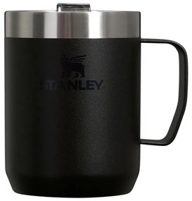 Черна термочаша от неръждаема стомана 230 ml Stay-Hot Camp Mug Black – Stanley