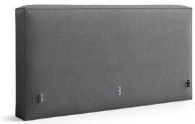 Тъмносива тапицирана табла за легло 249x100 cm Olivia – Micadoni