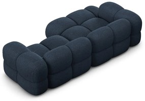 Тъмносин ъглов диван (ляв ъгъл) Loretto – Cosmopolitan Design