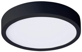 Solight WD174-B - LED Плафониера LED/24W/230V 3000/4000/6000K черен кръгъл