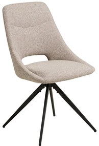 Бежов тапициран трапезен стол Dokka – House Nordic