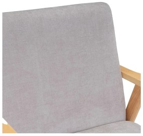 Сиво шенилово кресло Vintage – Casa Selección