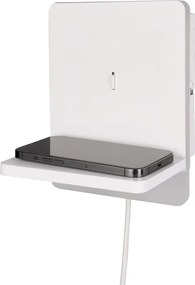 Бяла LED затъмняваща се стенна лампа Fairfield – Trio