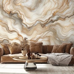 Самозалепващ тапет – Мраморна елегантност в златни тонове