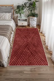 Килим Sftkece024, цвят Червен, 80 x 300 см