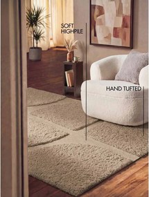 Бежов ръчно изработен килим 120x180 cm Lambeth Jasper – Ted Baker