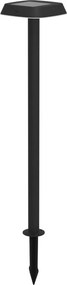 Eglo 901072 - LED соларно осветително тяло DREOLI LED/8,5W/3,7V 2200 mAh IP44 черно