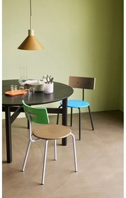 Черна кръгла трапезна маса ø 140 cm Fjord – Hübsch