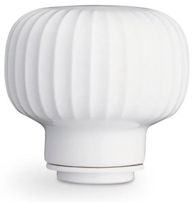 Мелничка за подправки, изработена от дъбово дърво с детайл от бял порцелан Hammershoi, височина 17,5 cm Hammershøi - Kähler Design