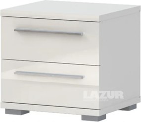 Нощно шкафче Пиано с две чекмеджета
