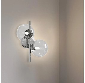 ONLI - Стенно осветително тяло KIMBERLY 2xG9/6W/230V лъскав хром