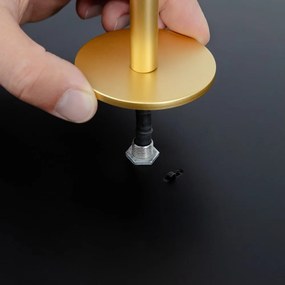 Кремаво LED затъмняващо се висящо осветително тяло с метален абажур ø 31 cm Asteria Plus Mini – UMAGE