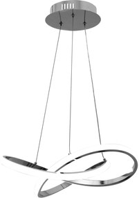 Пендел Ring LED + дистанционно управление APP389-CP Chrom