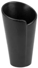 Horecano - Street Food-Купа за чипс конус Ø8.8xh14.8cm BLACK (79490TA) - 015250
