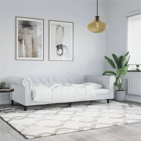 354223 vidaXL Кушетка, бяла, 80x200 см, изкуствена кожа
