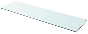 Sonata Плоча за рафт, прозрачно стъкло, 100 x 30 см