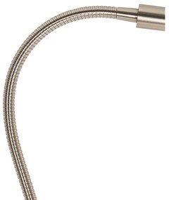 Скръцваща настолна лампа стомана с LED с докосване димер - Lionard