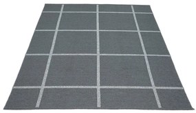 Антрацитен килим за открито и закрито 180x260 cm Ada Granit – Pappelina