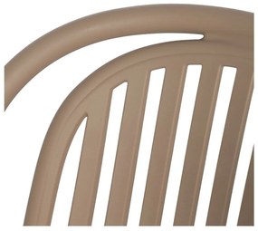 Бежов пластмасов трапезен стол Alia – Ixia