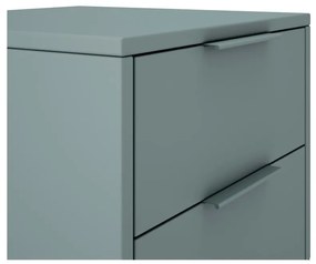 Нощно шкафче сиво-зелено Pisco – Marckeric