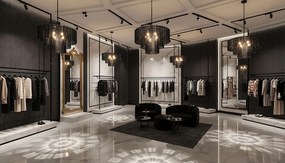 Висящо Таванно Осветление APP1678-8CP Сиво