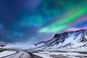 Фототапет – Норвежко полярно сияние