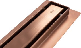 Линеен сифон Rea NEO Slim Pro brushed copper 80