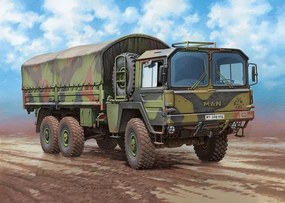 Военен камион MAN 7t Milgl. - сглобяем модел