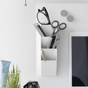 Бял метален органайзер за канцеларски материали Tower – YAMAZAKI