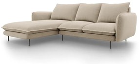 Бежов ъглов диван , ляв ъгъл Vienna - Cosmopolitan Design