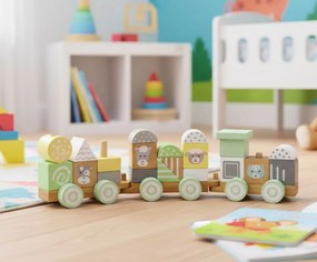 Детско влакче с блокчета Joyland Train Blocks