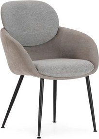 Сиво кресло Nure – MOME