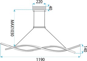 Лампа LED LHJ020-CP BLACK