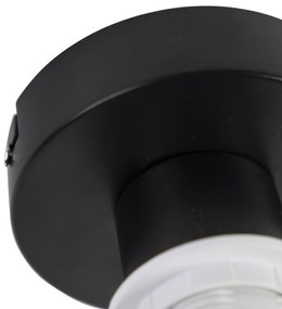 Таванна лампа с кадифен абажур зелен със злато 25 см - Combi Black