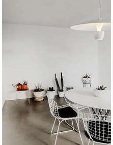 Бяло висящо осветително тяло, височина 150 cm Poppins - SULION