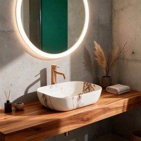 Умивалник за плот Rea Belinda Marrone Matt