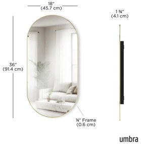 Стенно огледало 46x91 cm Hubba – Umbra