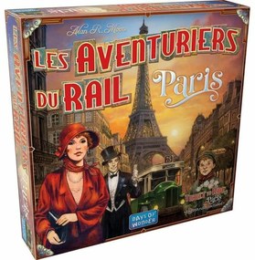 Настолна игра Asmodee Les Aventuriers du Rail - Paris (FR)