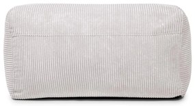 Пуф от рипсено кадифе в цвят горчица Plus 100 Lounge – SLOWDOWN