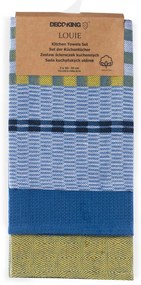 Памучни чаени кърпи в комплект от 3 броя 50x70 cm Louie - DecoKing