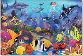 Melissa &amp; Doug - Детски пъзел - Морско дъно - 48 части