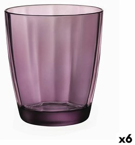 Чаша Bormioli Rocco Pulsar Лилав Cтъкло (6 броя) (305 ml)