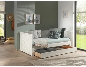 Бяла кутия за съхранение за детско легло PINO – Vipack