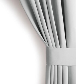 Светлосиво термо/dimout перде 140x175 cm Kierra – Restilo