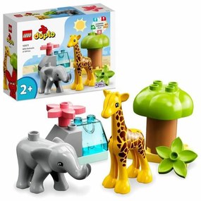 Playset Lego DUPLO African Wild Animals, 10 Части