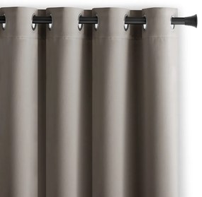 Сиво-бежово затъмняващо перде 140x175 cm Kierra – Restilo