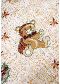 Зелен кръгъл килим с коледен мотив със смес от памук ø 200 cm Toy's Delight Green Christmas – Villeroy&amp;Boch