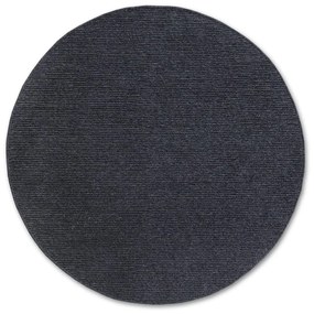 Тъмносив ръчно изработен вълнен кръгъл килим ø 160 cm Francois – Villeroy&amp;Boch