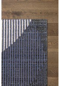 Тъмносин вълнен килим 200x300 cm Shades - Agnella